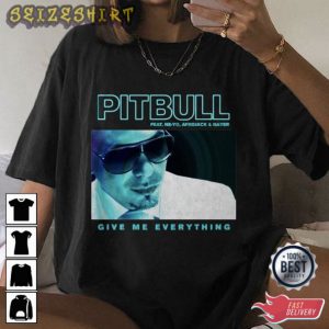 Pitbull rapper iHeartRadio Jingle Ball Shirt For Fan