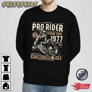 Pro Rider 1977 Bike T-Shirt