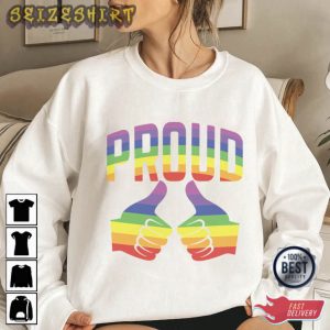 Proud LGBT Son T-Shirt Graphic Tee