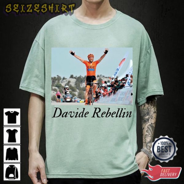 Rest In Peace Davide Rebellin T-shirt Design