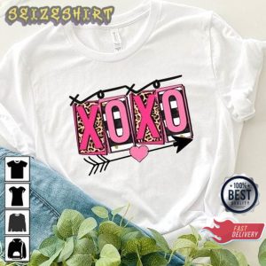 90s Xoxo Valentines Day Love Vintage Unisex T-Shirt
