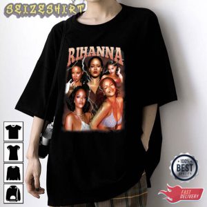 Rihanna Music Graphic Tee T-Shirt Design