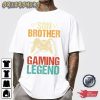 Son Brother Gaming Legend T-Shirt Graphic Tee