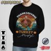 Thanksgiving Turkey Nurse Holiday T-Shirt