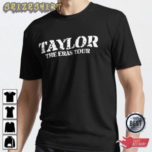 The Eras Tour Basic T-Shirt For Fans