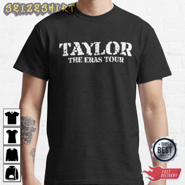 The Eras Tour Basic T-Shirt For Fans