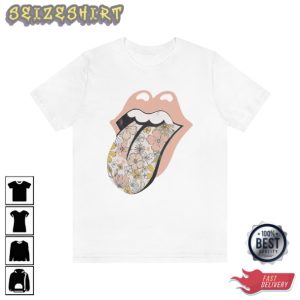 The Rolling Stones English Rock Band Logo Graphic T-shirt