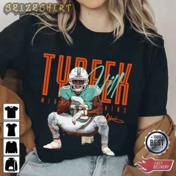 Tyreek Hill Miami Dolphins Football T-Shirt