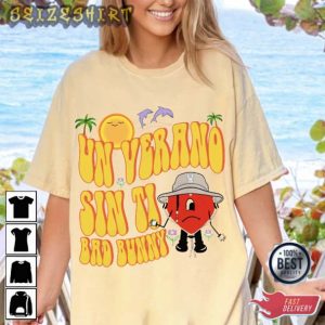 Un Verano Sin Ti Song Bad Bunny T-Shirt Design