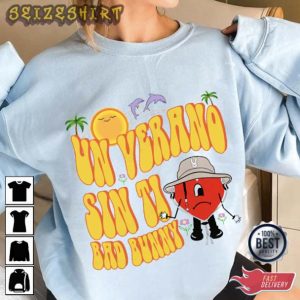 Un Verano Sin Ti Song Bad Bunny T-Shirt Design