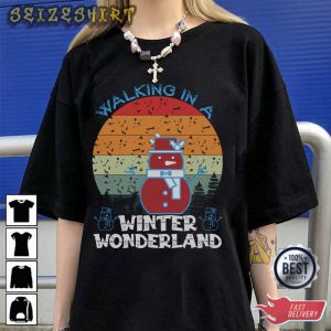 Walking In A Winter Wonderland Hobbies T-Shirt