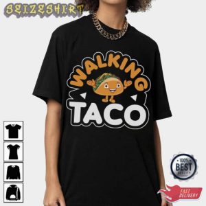 Hobbies Funny Walking Taco Unique Graphic T-Shirt