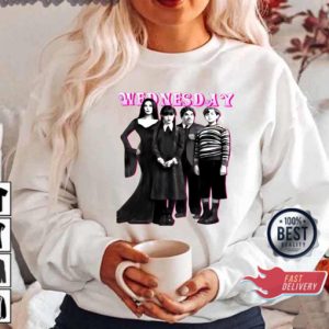 Wednesday Addams Family Netflix 2022 Design Sweatshirt Hoodie