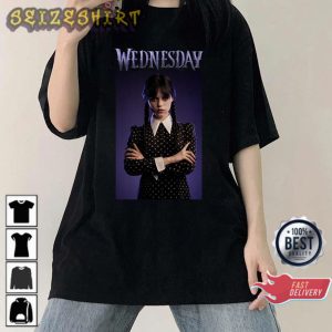 Wednesday Addams New Version 2022 Jenna Ortega T-Shirt