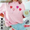 Women Valentines Day Lollipop Design VDay Gift For Lover T-Shirt