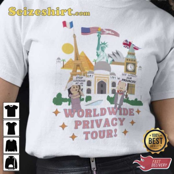 Worldwide Privacy Tour Unisex T-shirt