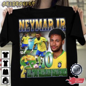 Neymar Jr Brazil World Cup Qatar 2022 T-shirt