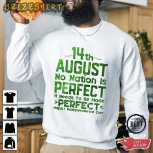 14th August Independence Day T-Shirt