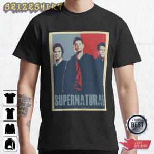 Best Supernatural Tv Show Vintage T-shirt Design