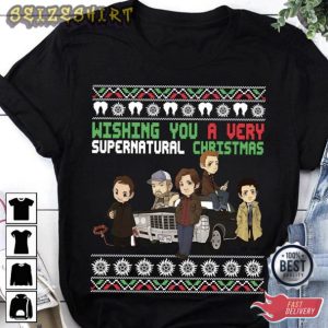 Supernatural Film Unisex Christmas T-shirt Sweatshirt Hoodie