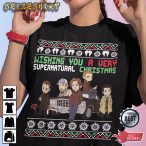 Supernatural Film Unisex Christmas T-shirt Sweatshirt Hoodie
