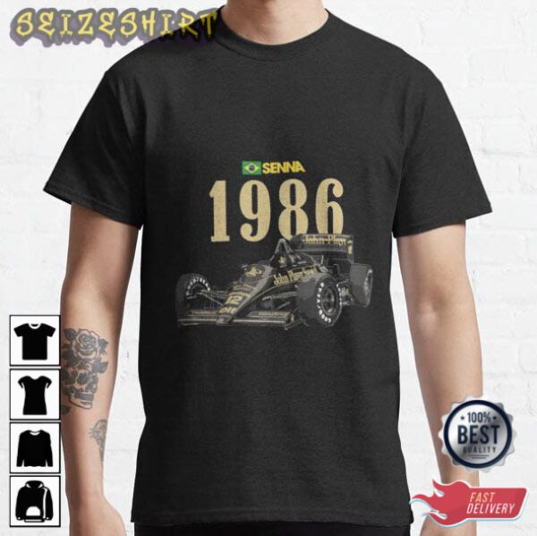 1986 Vintage Racing Brazil T-Shirt