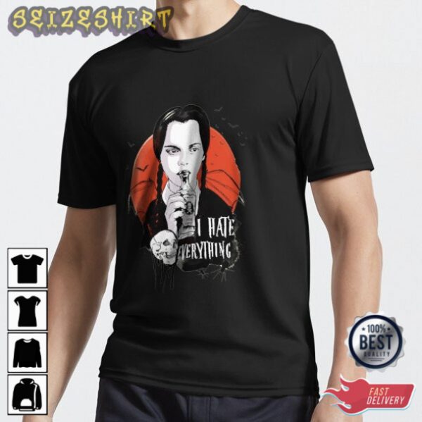 Wednesday Addams The Addams Family Unisex T-shirt Design