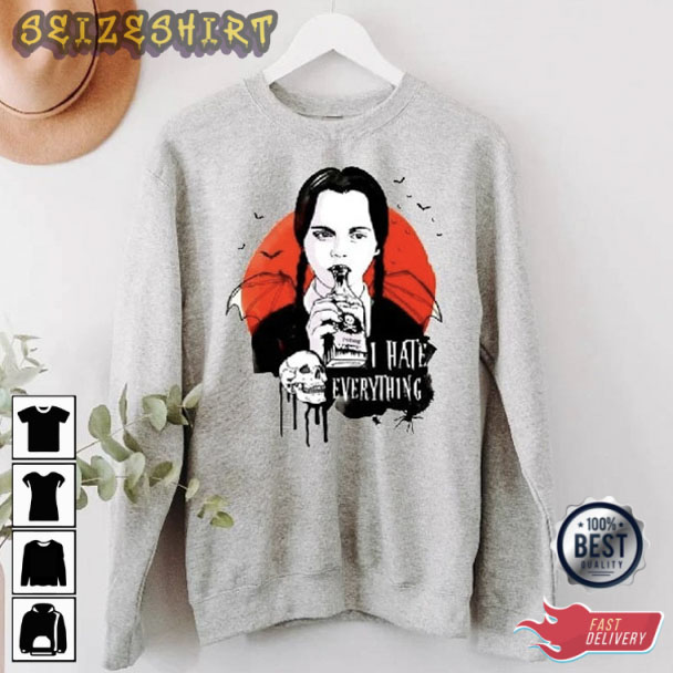 Wednesday Addams The Addams Family Unisex T-shirt Design