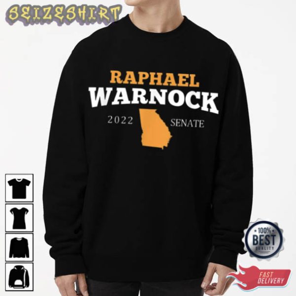 2022 Senate Raphael Warnock T-Shirt