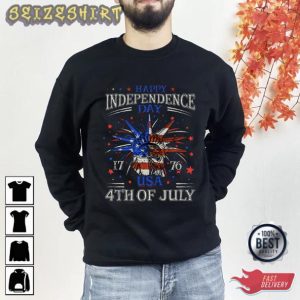 Happy Independence Day USA 1776 Graphic Tees