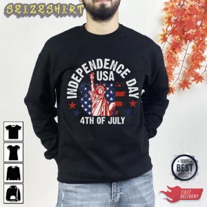 Independence Day USA T shirt Design