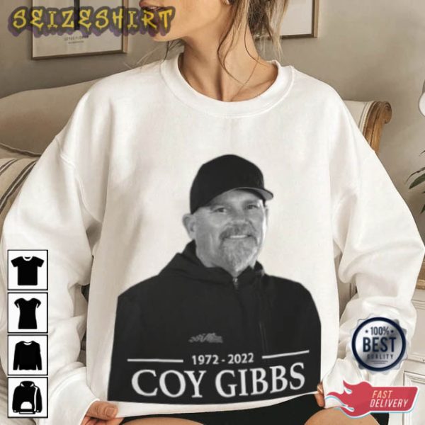 Coy Gibbs RIP Joe Gibbs Racing T-Shirt