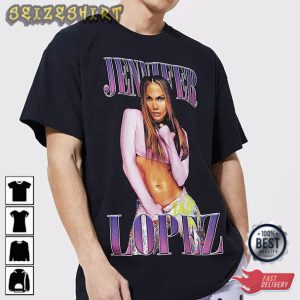 Best Of Jennifer Lopez Songs T-shirt Design
