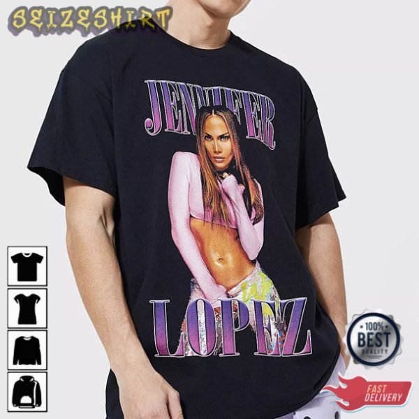 Best Of Jennifer Lopez Songs T-shirt Design