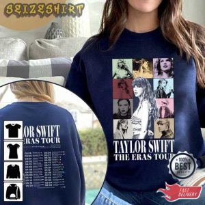 Hot the Eras Tour Midnight Swiftie T-shirt