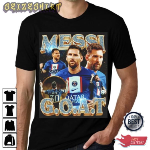Messi Argentina 2022 World Cup T-shirt Gifts For Soccer Fans