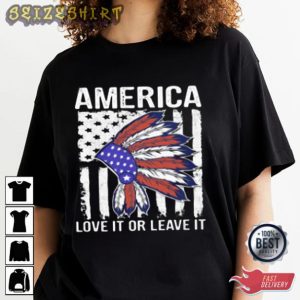 America Love It Or Leave It Graphic Tees