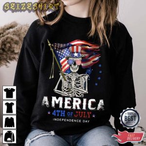 America 4th Of July Indenpendence Day T-Shirt