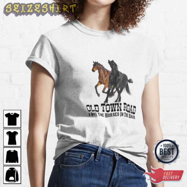 Old Town Road Lil Nas X Lnas X Rapper Hip Hop T-shirt