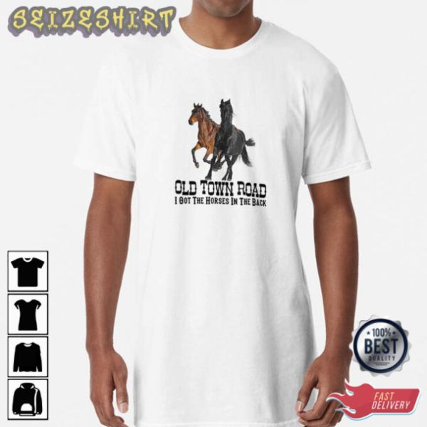 Old Town Road Lil Nas X Lnas X Rapper Hip Hop T-shirt