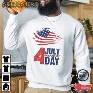 4th Of July Independence Day Unisex Cotton Tee