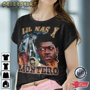 MONTERO LIL Nas X Style Pop Art T-shirt