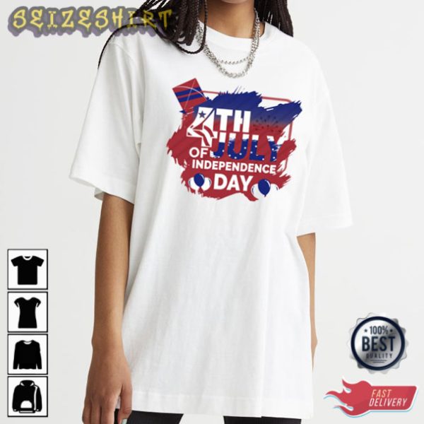 4 th Of July Independence Day Graphic Shirt
