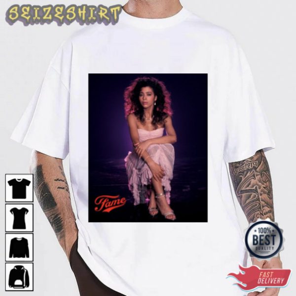 RIP Irene Cara Flashdance What a Feeling singer T-shirt