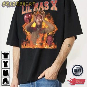 US Pop Singer Lil Nas X Graphic T-shirt