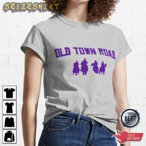 Old Town Road Lil Nas X Pop Star Printed T-shirt