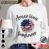 American Sunflower Graphic Tshirt