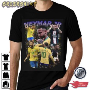 Brazilian Soccer Star Neymar Vintage Shirt