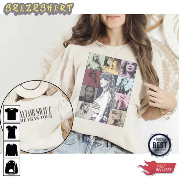 TS The Eras Tour Vintage Crewneck T-Shirt