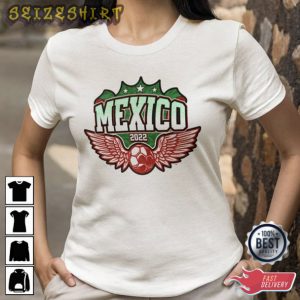 Mexico Qatar WC 22 T-shirt For Soccer Fan
